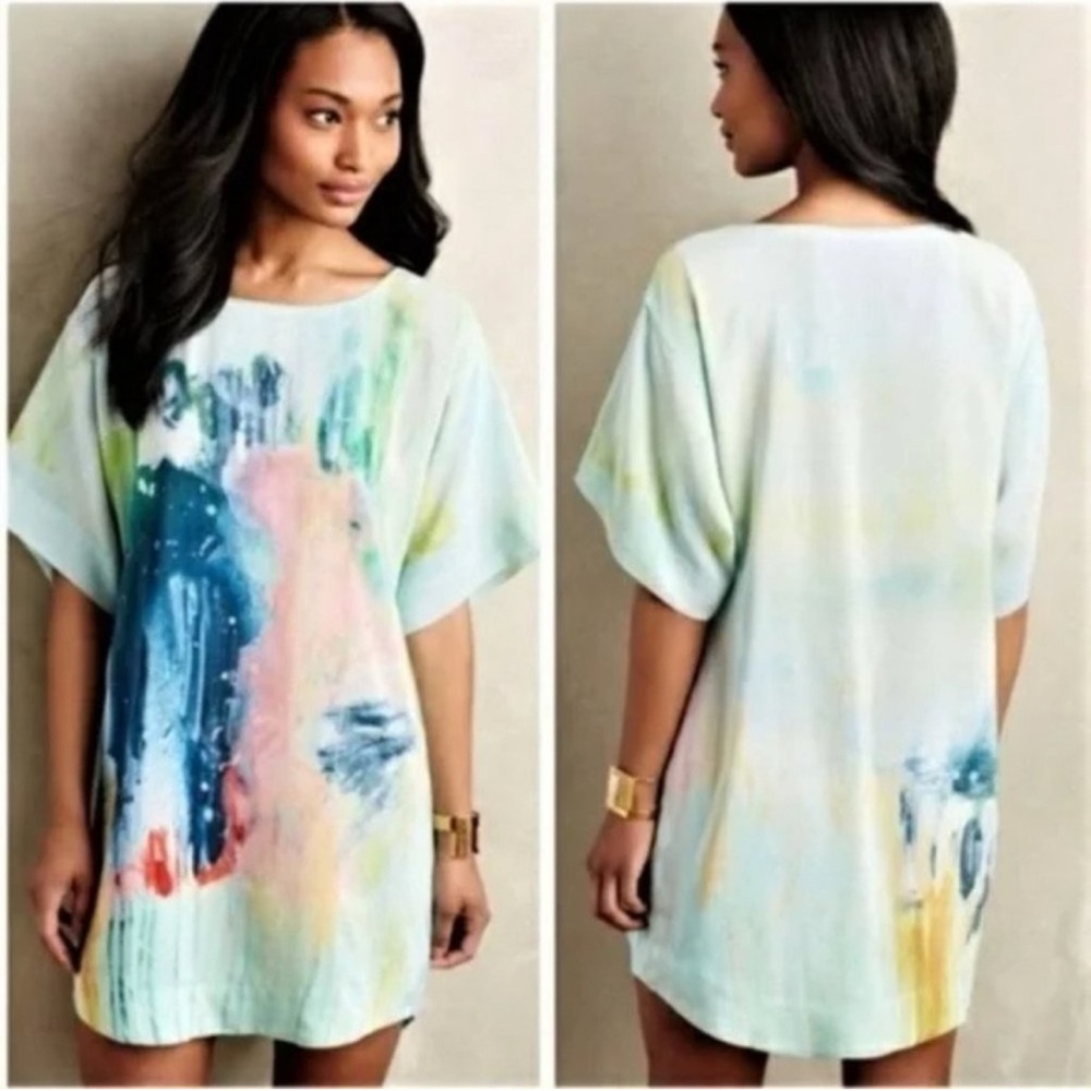 Maeve Multicolor Abstract Dress